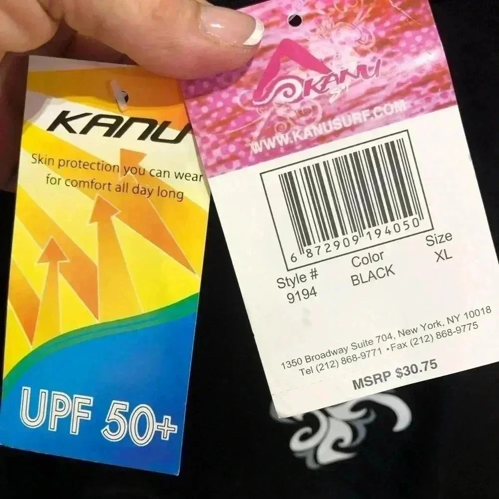 Kanu Surf Breeze UPF 50+ sun protection Rashguard swim workout Top, Short Sleeve - Picture 10 of 10